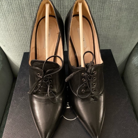 Prada lace up heeled booties - rare find! - Picture 3 of 5